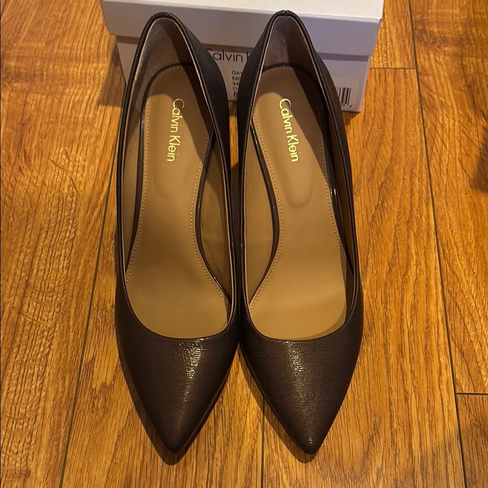 Calvin Klein Black Heels Classic Design